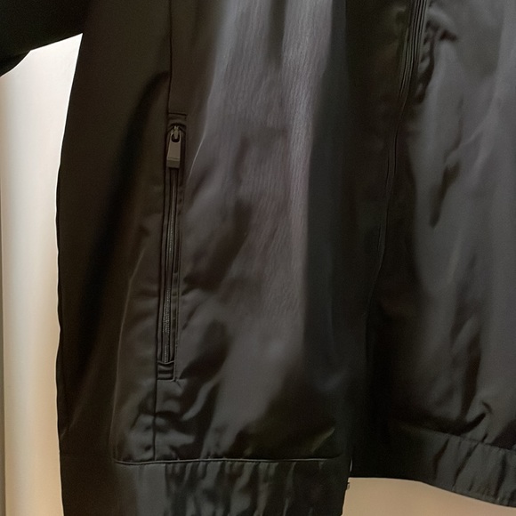 Women’s Calvin Klein Black Rain Coat Windbreaker XL - Picture 3 of 8